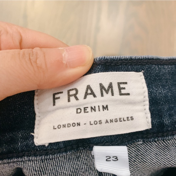 Frame le skinny de Jeanne crop indigo denim - Picture 11 of 11